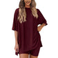 🌸2026 Limited Hot Sale 49% Off✨60K+ SOLD🌸 Women's Summer Casual loose Two-piece Set💃