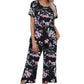 🔥Last Day Special Price £12.99!!🎁-🌸Women's Printed Top & Pants Sleepwear Set