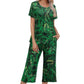 🔥Last Day Special Price £12.99!!🎁-🌸Women's Printed Top & Pants Sleepwear Set