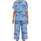 🔥Last Day Special Price £12.99!!🎁-🌸Women's Printed Top & Pants Sleepwear Set