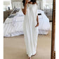 🔥Last Day Special Price £15.99!!💃Women's Summer Casual Loose Solid Color Short-Sleeve Long Dress