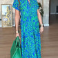 🔥Last Day Promotion 50% OFF💃Women's Casual Print A-Line Long Dress