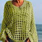 🔥💐SUMMER DAY SALE - ONLY £14.99!!⚡💐Women’s Casual Solid Color Crochet Knit Top☀️