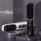 🔥NEW YEAR SALE £13.99!!⚡50K+ SOLD!💁‍♀️Wireless Ceramic Heating Hair Straightening Hairbrush
