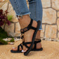 👡Summer Hot Sale - ONLY ￡11.99!! 💥 Women's Round-Toe Flat Breathable Sandals – Soft, Cushioned & Perfect for Summer Days & Holidays 🌸✨