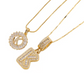 💍Last Day Only ￡9.99 & 2 Pack✨ Initial Letter Pendant Necklaces-Best Gift for your friends💝