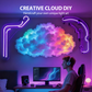 🔥Best Christmas Gift -ONLY £14.99!!🎅DIY USB-Powered Thundercloud LED Light Decor🌈☁️