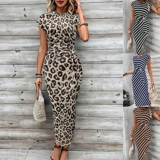 🔥Only £11.99 Last Day Promotion!🎁Women's Elegant Tie Waist Dress