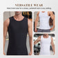📢LAST DAY 60% OFF⏰Men's Solid Slimming Abdominal Control Vest