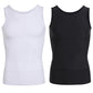 📢LAST DAY 60% OFF⏰Men's Solid Slimming Abdominal Control Vest