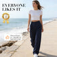 🏆2026 New Style 70% OFF💝Women's High Waisted Straight Leg Work Trousers with Side Pockets -✨Smart & Casual Look for Office and Beyond