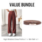 🏆2026 New Style 70% OFF💝Women's High Waisted Straight Leg Work Trousers with Side Pockets -✨Smart & Casual Look for Office and Beyond