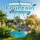 🏖️Summer Hot Sale - Up to 70% OFF⚡50K+ SOLD!🎁Outdoor Hanging Fountain Bird Bath & Feeder