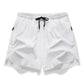 🏃LAST DAY SALE ONLY ￡9.99!!! 💨 Breathable Athletic Shorts – Zippered Pockets, Quick-Dry & Elastic Waistband