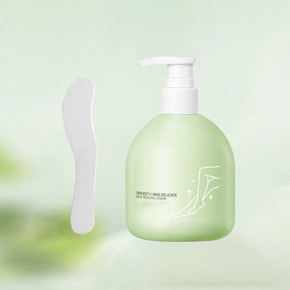 🦵🏻Summer Hot Sale - ONLY 9.99!!💥 Large-capacity Gentle Hair Removal Cream Set: Includes Hair Removal Cream + Smoothing Razor