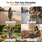 💃LAST DAY SALE 60% OFF⚡50K+ SOLD💕Women's Casual Cotton Linen Dress with Pockets