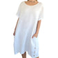 💃LAST DAY SALE 60% OFF⚡50K+ SOLD💕Women's Casual Cotton Linen Dress with Pockets