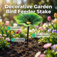 🌸Limited Time Special Price ￡9.99!!🪷Vibrant Garden Flower Stake Bird Feeder🍃