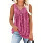 📢LAST DAY SPECIAL PRICE: ￡11.99!⏰Women's Printed Button Sleeveless Top