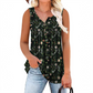 📢LAST DAY SPECIAL PRICE: ￡11.99!⏰Women's Printed Button Sleeveless Top