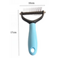⏰🐾LAST DAY SALE: Only £6.99🔥Dual-Sided Pet Grooming Comb for Dogs & Cats – UK Ready! 🇬🇧