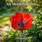 🌹🎁LAST DAY SALE £8.99!!🔥50K+ SOLD!🐦Handmade Metal Flower Garden Stake