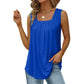 🔥Last Day Special Price £11.99!!🔥2026 Women's Square Neck Sleeveless Vest T-Shirt🎁Delivered within 5 working days！