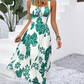 🌸 LIMITED TIME Special Price:£ 16.99🌼Women's Floral Print Spaghetti Strap Dress