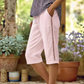🥳Summer Hot Sale - Up to 70% OFF⚡50K+ SOLD!💞50K+ SOLD! Women's Summer Capri Pants with Lace Cutout Detail