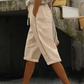 🥳Summer Hot Sale - Up to 70% OFF⚡50K+ SOLD!💞50K+ SOLD! Women's Summer Capri Pants with Lace Cutout Detail