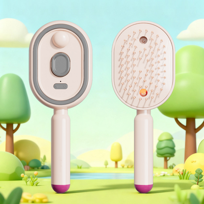 🪮Summer Hot Sale - Up to 70% OFF⚡50K+ SOLD!🪥Electric Spray & Massage Hair Brush💧