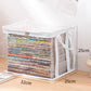 ⏳LAST DAY BUY 2 GET 1 FREE!!💕Transparent Storage Bag – Large, Dust & Moisture-Proof with Handle✨Ultimate All-in-One Organizer for Clothes, Toys, Books, Stuffed Animals & Absolutely Everything! 🧸📚👕🧦