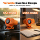 🚗 Last Day Special Price £9.99 ! ⏰Hands-Free Personal Cooling Fan with LED Display