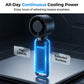 ❄️Summer cool-down deal: just £13.99!!⚡50K+ SOLD!❄️Foldable Turbo Handheld Fan with LED Display