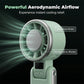 ❄️Summer cool-down deal: just £13.99!!⚡50K+ SOLD!❄️Foldable Turbo Handheld Fan with LED Display