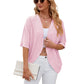 🔥Only £11.99 Last Day Promotion!🎁Soft casual half sleeve cardigan for women