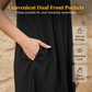 👗Last Day Promotion 50% OFF👗Women Casual Sleeveless Ruffle Dress – Breezy Casual Midi Dress ✨