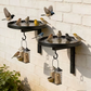 🌸LAST DAY SPECIAL PRICE £9.99!!🌸Wall-Mounted Metal Bird Bath – Antique Bronze Finish 🐦🛁🧱🏡