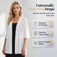 🔥Only £9.99 Last Day Promotion!🎁Women's Chiffon Open Front Cardigan Loose
