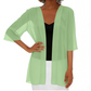 🔥Only £9.99 Last Day Promotion!🎁Women's Chiffon Open Front Cardigan Loose