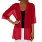 🔥Only £9.99 Last Day Promotion!🎁Women's Chiffon Open Front Cardigan Loose