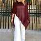 🔥Only £10.99 Last Day Promotion!🎁Women's Hollow Out Knit Shawl Poncho