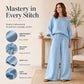 ⏳Time-Limited Special 70% Off⏰✨ Women’s Linen-Blend 2-Piece Set – Effortless Autumn Style & Everyday Comfort