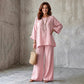 ⏳Time-Limited Special 70% Off⏰✨ Women’s Linen-Blend 2-Piece Set – Effortless Autumn Style & Everyday Comfort