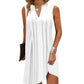 🍃✨ LIMITED TIME 50% OFF! 🌿Pleated V-Neck Dress – Lightweight fabric & effortless elegance