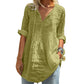 🏖️Summer Hot Sale - Up to 70% OFF⚡50K+ SOLD!🎁Women's Casual V-Neck Tie Pleated Top