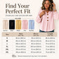 🥻LAST DAY SALE 60% OFF⚡50K+ SOLD💕Women's Waffle Knit Long Sleeve Top