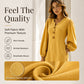🏆Limited Time Special Price ￡15.99!!✨Women's Casual V-Neck Maxi Dress with Puff Sleeve
