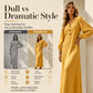 🏆Limited Time Special Price ￡15.99!!✨Women's Casual V-Neck Maxi Dress with Puff Sleeve
