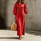 🏆Limited Time Special Price ￡15.99!!✨Women's Casual V-Neck Maxi Dress with Puff Sleeve
